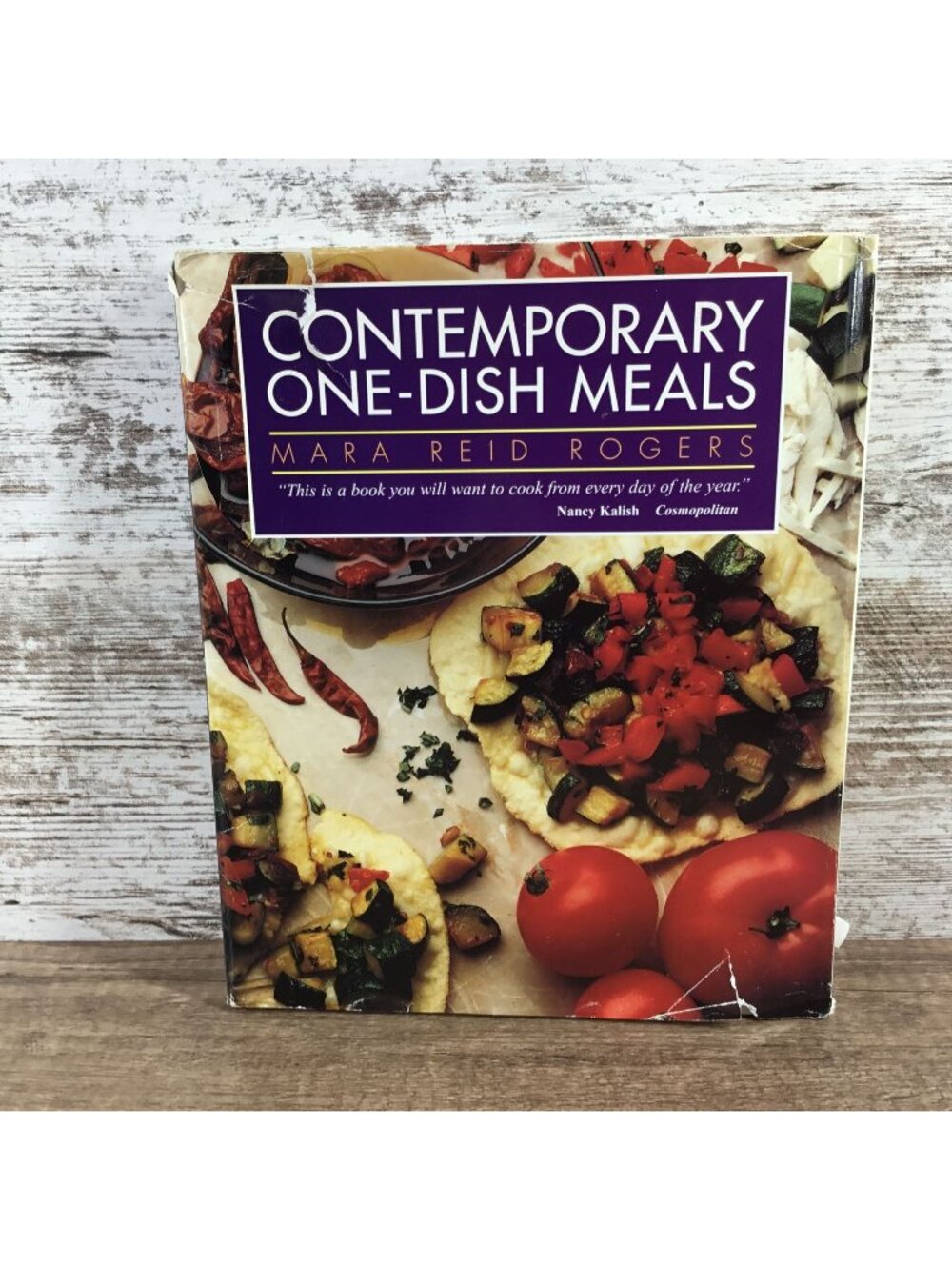 Contemporary One-Dish Meals Hardcover Cookbook By Mara Reid Rogers 1995 Edition
